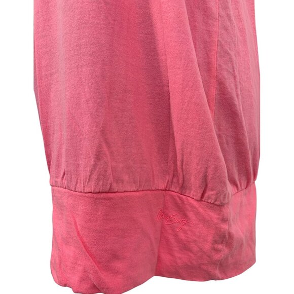 Miss Sixty Collection Blouse Medium M Y2K 2000 Pink Cotton Tank Top Women New - Picture 5 of 8